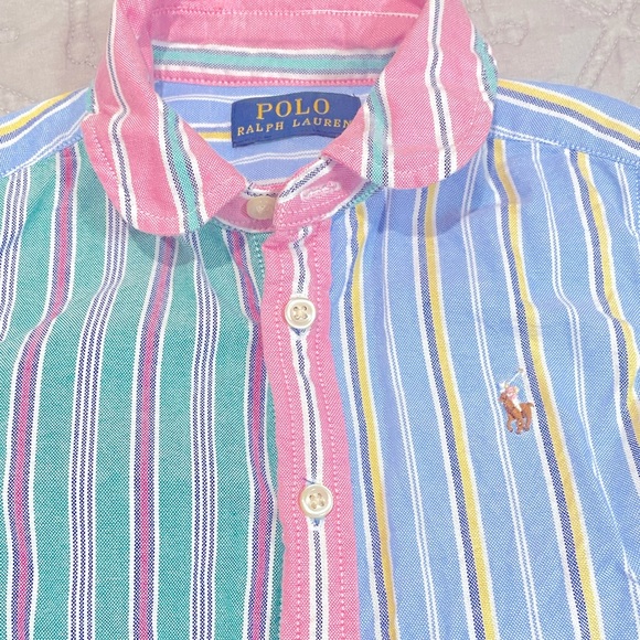 Ralph Lauren Belted Cotton Chino Shirtdress - Picture 2 of 3